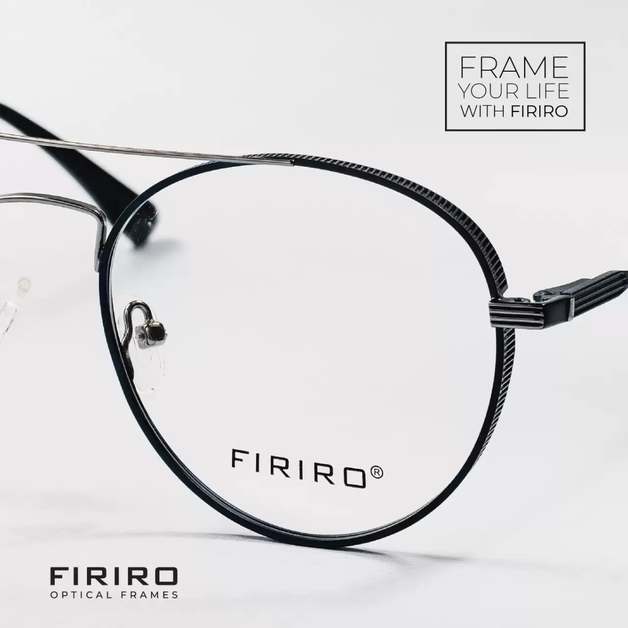 Firiro premium metal frame black 